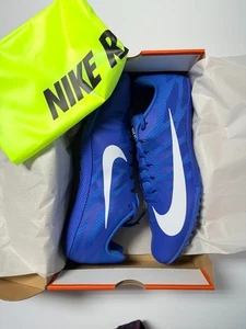 Nike Zoom Rival S 9 Track Spikes Herren 15 Game Royal White Racing Sprint Schuhe - Bild 1 von 8