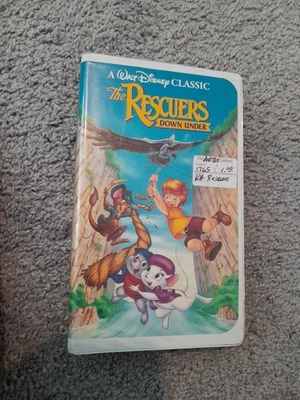 The Rescuers Down Under Vhs Black Diamond Edition - Image 1 of 4