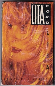 Lita Ford Lisa Cassette 1990 1st Edition Single Aces & Eights - Picture 1 of 8