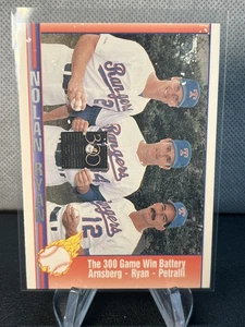1991 Pacific Nolan Ryan Texas Express Nolan Ryan Brad Arnsberg Geno Petralli #68 - Picture 1 of 2
