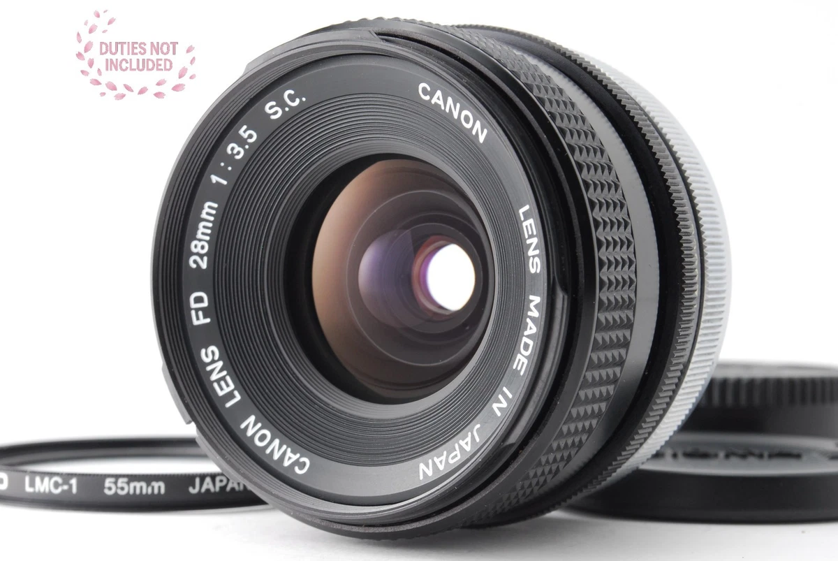 Canon FD f/3.5 Camera Lenses 28mm Focal for sale | eBay