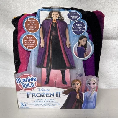 Disney Frozen Anna Wearable Blanket Blankie Tails 56x30 Soft New U15 - Image 1 of 2