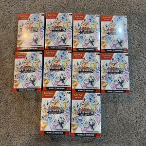 Pokémon TCG Prismatic Evolutions Booster Bundles, 10 Stück! Factory Sealed. - Bild 1 von 3