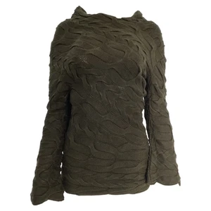 Alexander Mcqueen Strickpullover aus Wolle Damen oliv Größe 40 - Bild 1 von 5