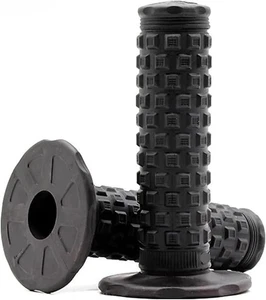Motorcycle Grips 7/8" Dirt Bike Grips Pillow Top Anti-Slip Advanced Rubber Grips - Picture 1 of 9