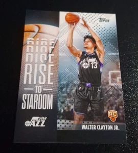 2025-26 Topps Basketball Rookie Rise to Stardom SP #RTS-18 Walter Clayton Jr. RC - Bild 1 von 2