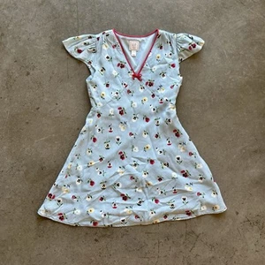 GAP X DOEN Girl's Floral Dress Blue — Medium 8 NWOT - Picture 1 of 5