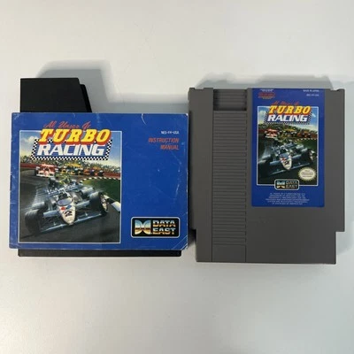 Al Unser Jr.'s Turbo Racing w/Manual (Nintendo Entertainment System, 1990) - Image 1 of 4