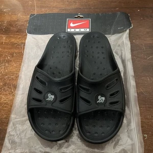 Vintage Oakland As Nike Slides Gr. XL 13 US MLB Sandalen Schuhe 2001 Neu Ungetragen - Bild 1 von 8