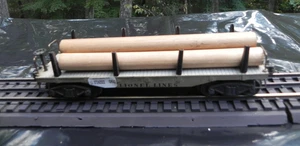 LIONEL 2411 LOG CAR - Picture 1 of 3