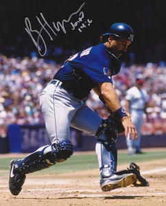 BRIAN HARPER MILWAUKEE BREWERS ACTION SIGNED 8x10 - Picture 1 of 1