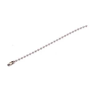 10Pcs 3.5" Long 0.09" Bead Dia Connector Clasp Ball Chain Keychain *AU - Picture 1 of 11