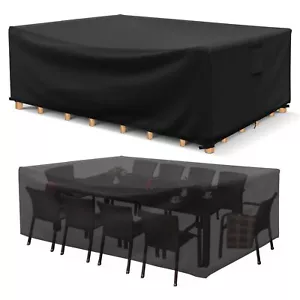 Patio Furniture Covers Waterproof Heavy Duty 600D Outdoor Furniture Covers fo... - Picture 1 of 7