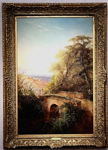 Henry Larpent Roberts / Original Oil on Canvas / "Summer Harvest" - Picture 1 of 5