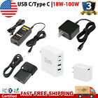 USB C Type C Charger for Dell ASUS Apple HP Lenovo Laptop AC Adapter 45W/65W/90W