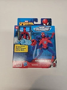 Marvel Spider-Man Aqua Web Warriors 4-Inch Spider-Man Action Figure NEW - Picture 1 of 3