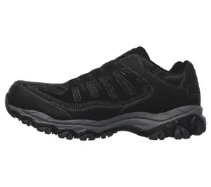 Skechers® Work Relaxed Fit Cankton Herren Stahlkappe Schuhe 9 Weite schwarz anthrazit - Bild 1 von 5