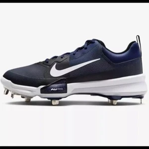 Nike Force Zoom Trout 9 Pro Baseball Cleats Midnight Navy FB2907-400 Mens Sz 7.5 - Picture 1 of 5