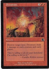Devastate *PLAYSET* Magic MtG x4 Prophecy SP