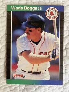 1989 Donruss #68 Wade Boggs Boston Red Sox - NM - Picture 1 of 2
