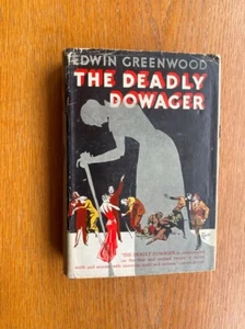 Edwin Greenwood The Deadly Dowager 1st US HC ed Later Printing Very Good / Good - Picture 1 of 6