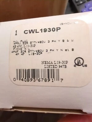 EATON CORPORATION CWL1930P / CWL1930P (BRAND NEW) - Image 1 of 3
