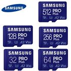 Samsung Scheda di memoria Pro plus 512 GB microSD SDXC U3 classe 10 A2 130MB/S