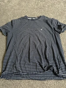 Vintage Nautica Striped Shirt - Picture 1 of 3
