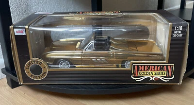 Anson 1963 Ford Thunderbird GOLD Convertible RARE - Image 1 of 4