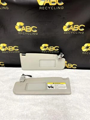 2007-2010 Vlkswagen Jetta LH Left & RH Right Illuminated Sun Visor Set Pair Foto 1 de 4