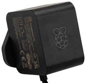 27W, 5.1V, 5A Raspberry Pi 5 Netzteil, UK Schwarz - SC1154 - Bild 1 von 1