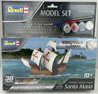 Santa Maria 1:350 Revell 05660 Model Set Includes Brush & Aqua Color Paints NEW