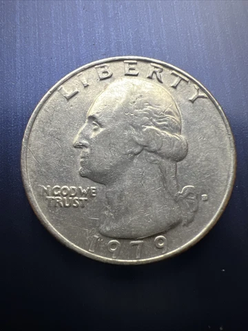 1979 Quarter Error Filled D Cover