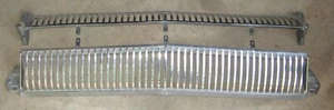 1960 Meteor Ford Canada Grill Upper & Lower Used Orig CDC0AB-8139-A Custom 60 - Picture 1 of 11