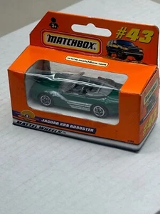 1998 MATCHBOX SUPERFAST #43 JAGUAR XK8 CONVERTIBLE ROADSTER NEW IN BOX - Picture 1 of 3