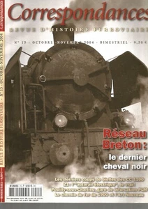 CORRESPONDANCES N°15 RESEAU BRETON / CC 1100 / AUTORAIL Z1 / FER & ART NOUVEAU - Picture 1 of 2