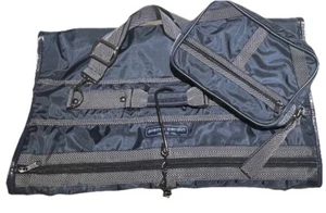 Foldable Garment Bag Travel Gray Suit Bags Dress Clothes -New - Picture 1 of 10