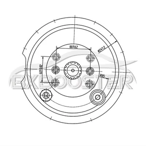BB-878 BRAKE BOOSTER FOR FORD RANGER 1996- 852-04508 - Picture 1 of 1