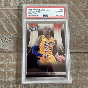 KOBE BRYANT 2014 Panini Prizm The National VIP #57 PSA 10 Gem Mint - Picture 1 of 2