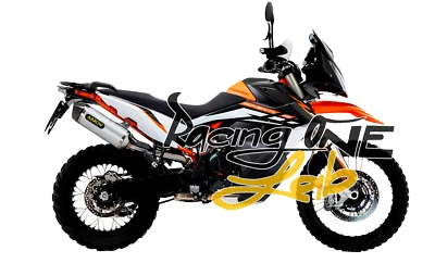 TERMINALE DI SCARICO ARROW RACE-TECH ALLUMIN KTM 790 / 890 ADVENTURE / R 21-24 - Immagine 1 di 4