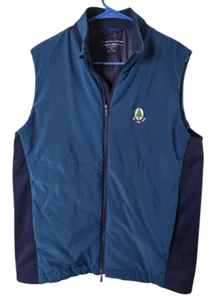 Holderness & Bourne Mens M The King Vest Insulated Performance Golf Full Zip - Picture 1 of 6