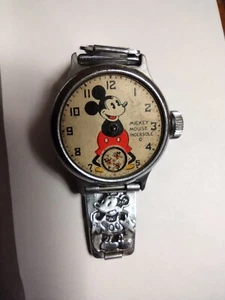 OROLOGIO ESTREMAMENTE RARO anni '30 Ingersoll Topolino Disney vintage - Foto 1 di 6