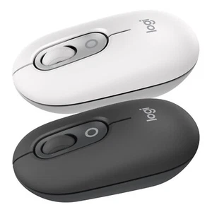 Logitech POP Mouse Computer-Maus Kabellos personalisierbare Emoji-Taste - Bild 1 von 15