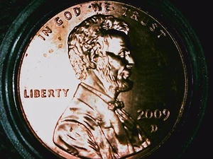 2009 D BI CENTINNEL LINCOLN CENT "PRESIDENCY" DOUBLED DIE OBVERSE - Picture 1 of 6