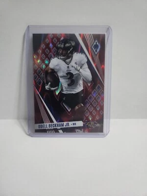 2023 Panini Phoenix Odell Beckham Jr #60 Red  124/199 - Image 1 of 2