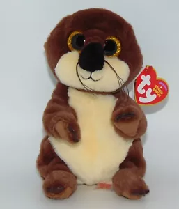 ¡Nuevo! Ty Beanie Babies (Beanie Bellies) MITCH the Otter 6" Nuevo con etiquetas - Imagen 1 de 1