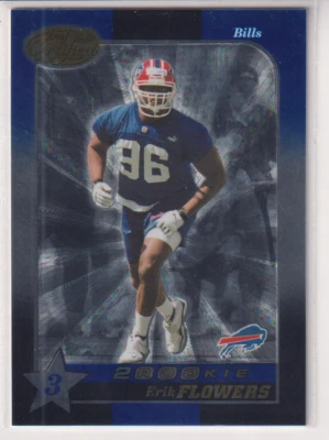 Erik Flowers 2000 Leaf Certified Football Rookie Card # 152 $1.00 Shipping /2000 - Image 1 of 2