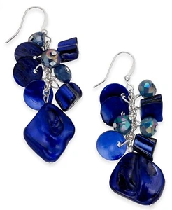 Style & Co Shaky Bead & Shell Drop Earrings - Picture 1 of 1