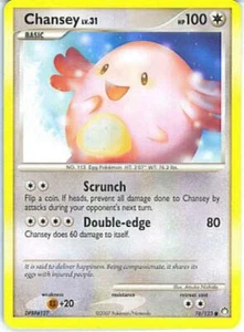 2x (pok-MT-076) Chansey (C) Pokemon D&P Mysterious Treasures Card # 76 - Picture 1 of 1