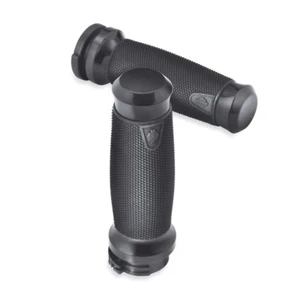 Harley Davidson Get-A-Grip Impugnature - Nero - ECC - 56100036 - Foto 1 di 2